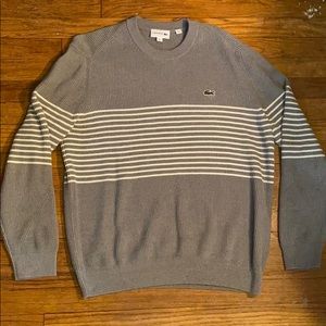 Men’s Flawless Chunky Lacoste Sweater. Size L / 5.